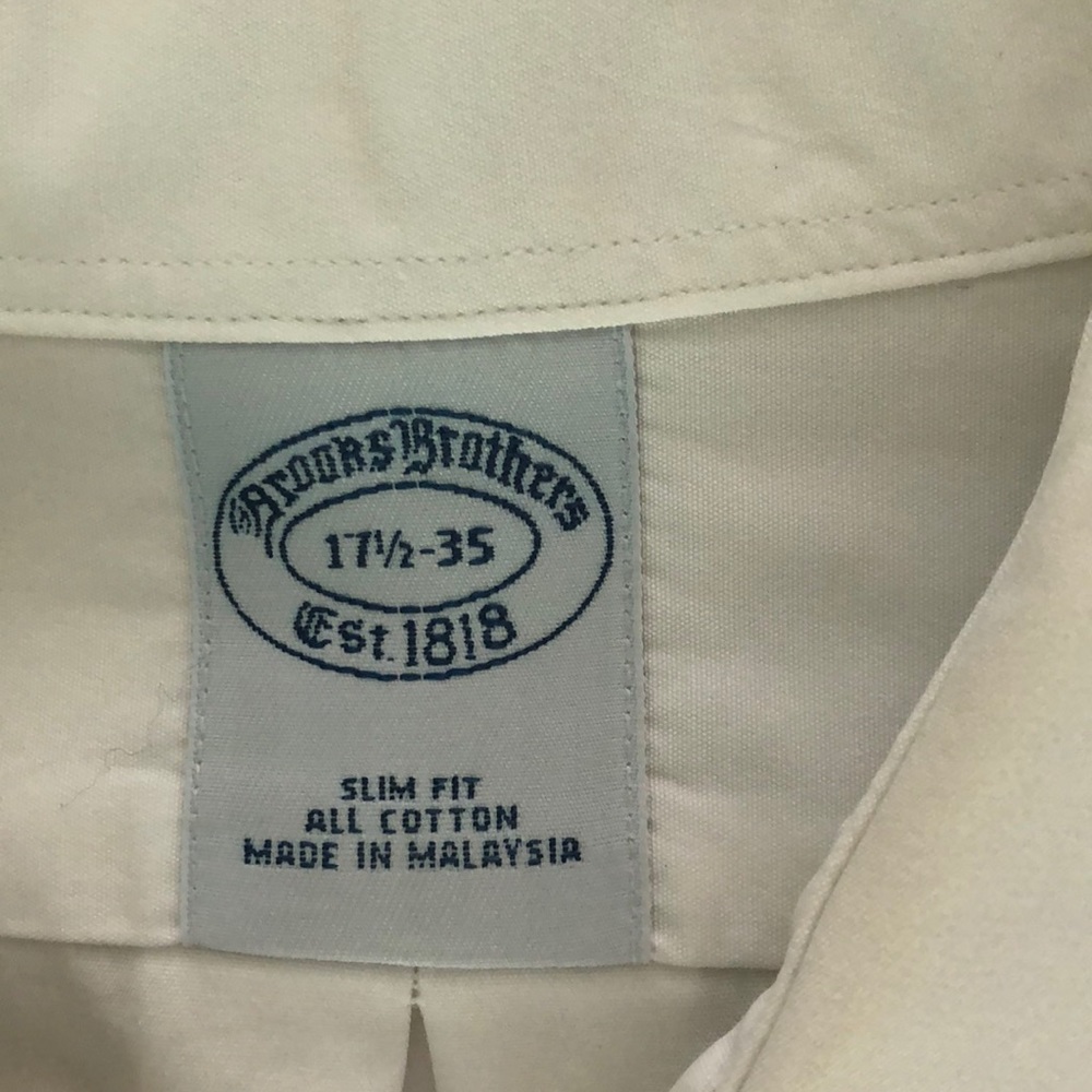 Men’s Lg Vintage BROOKS BROTHERS Dress Shirt